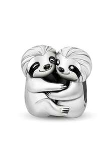 1 件圣诞大象、小狗、猫、动物、树懒系列珠子吊坠饰品吊坠球适用于手链 DIY 女士珠宝