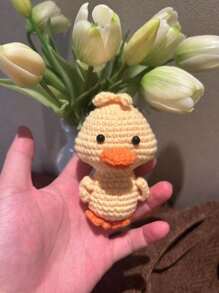 手工钩编的鸭形玩具，毛绒动物玩具，适合送给家人和朋友的节日礼物，手工玩具，龙虾玩具，钩针玩具毛绒 - 彩色 - 查看 11