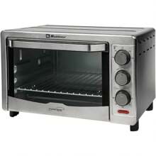 Horno Eléctrico de Convección Koblenz de 9 Rebanadas, 24L, Timer de 60 Minutos, 3 Programas de Cocción que Permiten Asar, Gratinar, Dorar y Tostar; 1500 W, 3 Accesorios, Acero Inoxidable (HKM-1500 C)