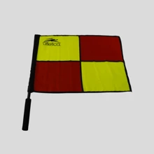 Banderín de fútbol minimalista y práctico, multifunción - Rojo - Ver 1