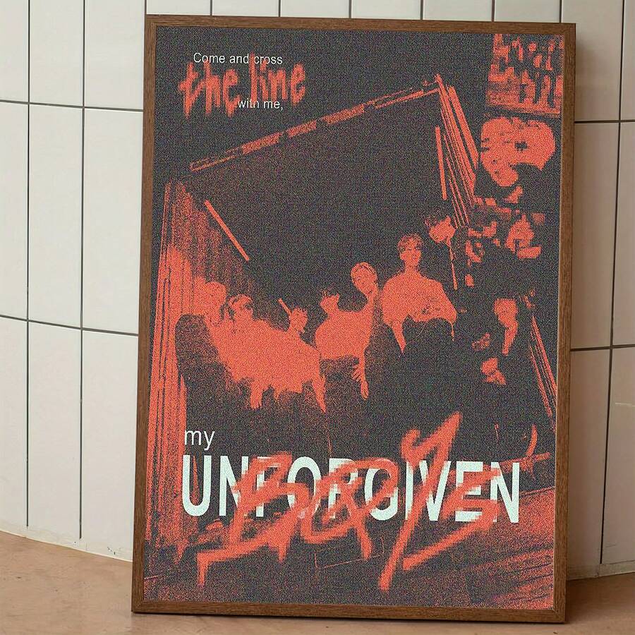 1PC Canvas Poster, Album Cover Poster, Wall Decoration, Room Decoration, Wall Decoration, Canvas Print, Modern Art Autumn Decoration, Wall Art, Music Poster, Ideal Gift For Bedroom, Living Room, Hallway, Unframed