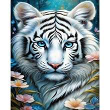 1pc Paint By Numbers Kit For Adults Beginner On Canvas, Adults' Paint-By-Number Kits, Adult Paint By Number Kits, Painting Kits For Adults, Number Painting For Adults, Hobbies For Women, Painting By Numbers For Adults, Birthday, Thanksgiving, Christmas Gifts For Mom, Grandma, Neighbors, Friends, Home Decor Set(Frameless)