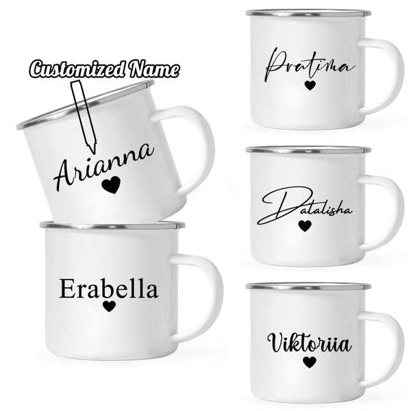 1Pc Personalized Name Cup, Personalized Coffee Cup, Customized Water Cup, Suitable For Gifts, Holiday Gifts, Water Cups For Mothers, Gifts For Bridesmaids, Personalized Customized Gifts,Multi-Functional,Durable,Ornamental,Reusable,Exquisite,Stylish,High-Quality,Colorful,Modern,Custom,Personalized,Unique,Ideal Gifts For Him,Ideal Gifts For Her,Boyfriend,Dad,Girlfriend,Mom,Family,Friends,Tea Room,Home,Garden,Office,For Anniversaries,For Valentine's Day,For Mother's Day,For Birthdays,For Father's Day,For Graduation,For Weddings,For Housewarming