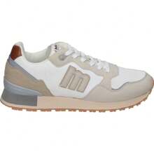 MTNG | Mustang Joggo Classic Herren Casual Sneakers - Mehrfarbige Sportschuhe mit Details - Schnür-Sneaker - Lässiger Style - Bequem und vielseitig - Modell 84427 - Weiss - Übersicht 1