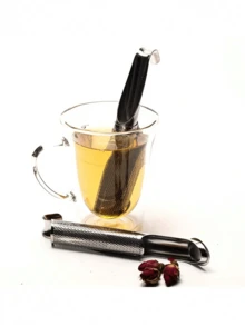 1/2/3pcs Stainless Steel Tea Strainer, Tea Infusers For Loose Tea, Coffee, Spices, Long-Handle Tea Filter Stick Pipe Tea Diffuser, Tea Leaf Infuser Fine Mesh Tea Filter, For Home Restaurant Hotel Office, Tea Accessories, Kitchen Supplies - Multicolor - View 8