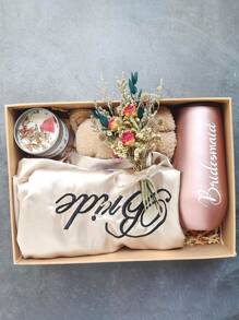 Mini Dried Flower Bouquet Set (6pcs), Small Vase Dried Flowers, Mini Small Bouquet, Photo Frame Decoration, Party Plate Decoration, Craft Dried Flowers