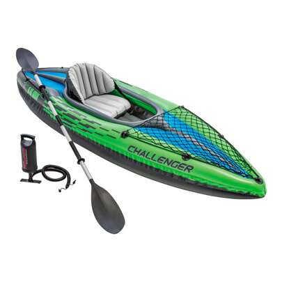 Intex Kayak hinchable challenger k1 & 1 remo - 274 x 76 x 33 cm ✅ Entrega 24/48h a España (península)