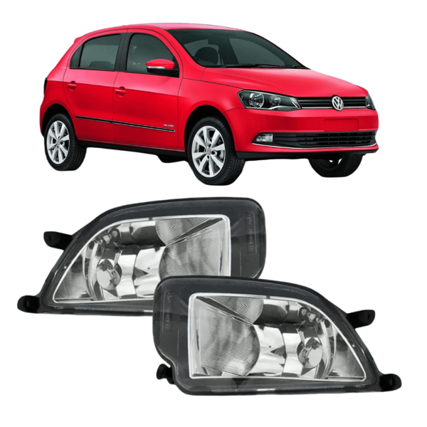 PAR FAROL MILHA VOLKS WAGEN- GOL G6 2012 2013 2014 2015 2016