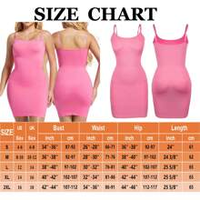 Shapewear Slips For Under Dresses Women's Tummy Control Body Shaper Slimming Seamless Cami Slip ,Full Slips Petticoat For Under Dress