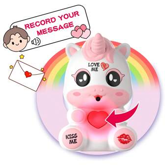 Recording Keychain With Light, Sound, Valentine's Day Interactive Gift