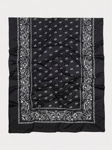 1 Pc Elegant Polyester Hijab/Shawl, Suitable For All Seasons