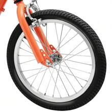 kangten 16-Inch Unisex 3-Wheel Single-Speed Multifunctional Bike With Basket - Light Orange - View 9
