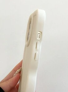 New Classic White Wavy Pattern Phone Case, Creative Personalized Versatile Phone Case, Anti-Fall Anti-Oxidation Phone Case, Compatible With IPhone & Galaxy, Phone Case Compatible With IPhone 17 / 17 Air / 17 Pro / 17 Pro Max, Cover For IPhone & Galaxy Protective Shell