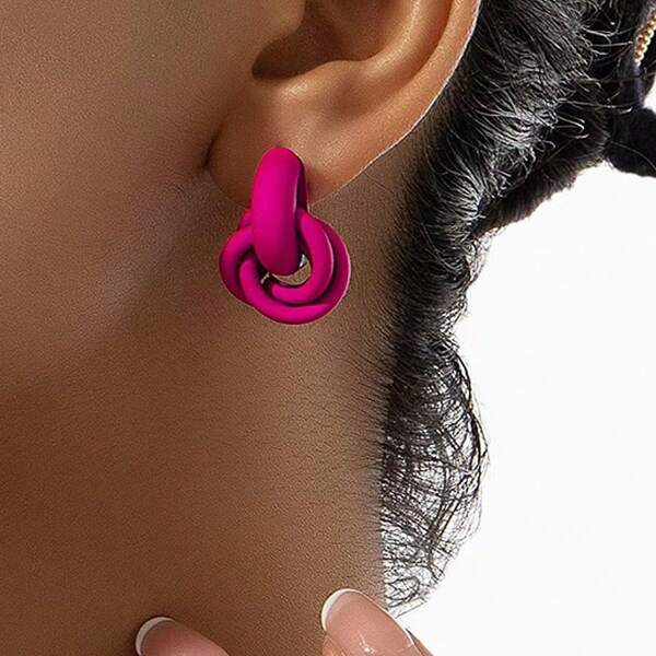 1 Paar stilvolle, vielseitige Ohrringe im Boho-Stil aus Eisen, geeignet für Damen für den täglichen Gebrauch und den Urlaub