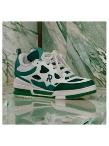 Men's Women's Vl Skate 54 Comfortable Sneakers 34 TO 43 - GREEN - View 2