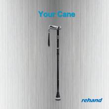 All Terrain Folding Walking Stick, Walking Sticks For Women & Men, Pivot Tip And Heavy Duty Mobility Aid, Adjustable Walking Stick For Elderly & Ladies - Black - View 10