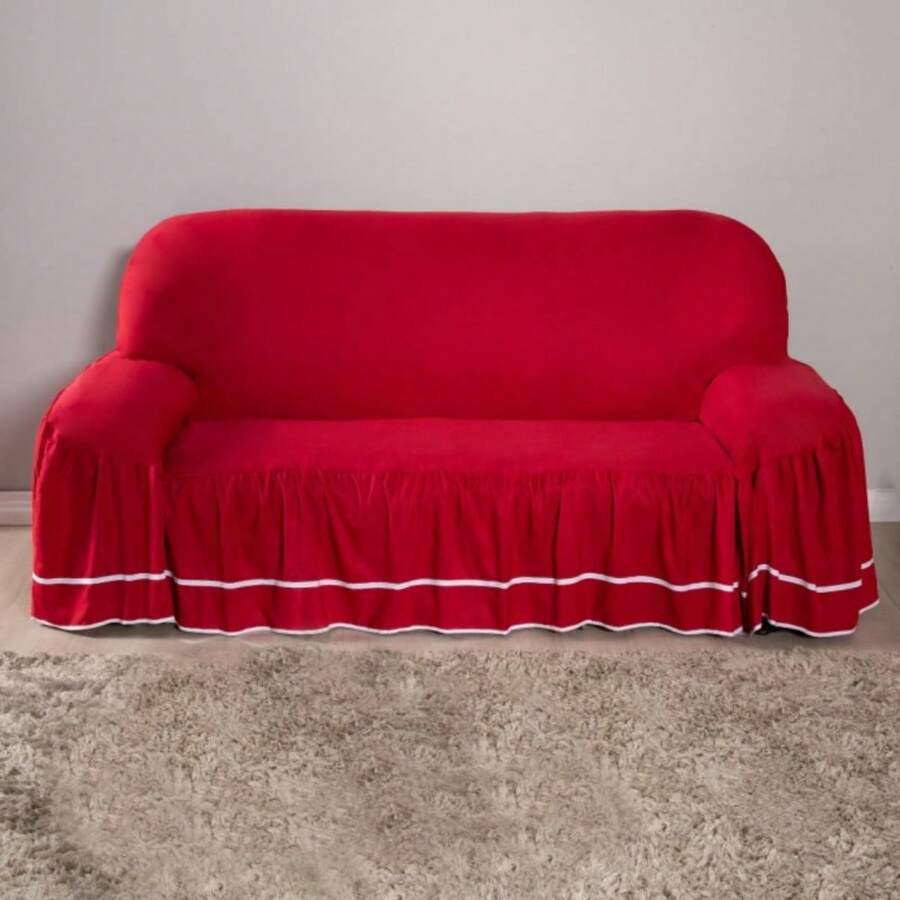 Sofa Covers - 紅色 - 查看 1