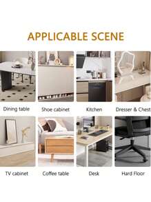 1 块透明桌布，现代透明 PVC 保护套，矩形 1 毫米厚设计，防水防油餐桌罩，非常适合厨房、餐厅和办公室