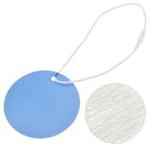 100pcs Polyester Ropes 7.7 Inches White Beige Black Hang Price Tag String Snap Lock Pins Loop Fastener Hook Ties For Clothes Tags Luggage Label