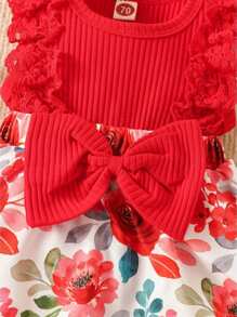Young Girls Dresses - 紅色 - 查看 5