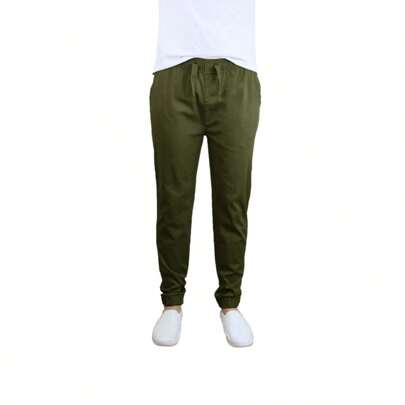 Men's Basic Stretch Twill Joggers