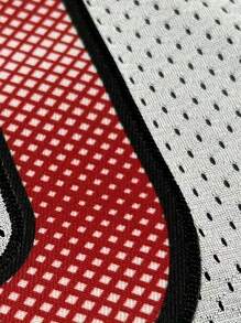 Camiseta de cuello en V de manga corta casual con bordados y costuras para hombres, diseño de camiseta de rugby de fútbol americano blanca