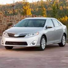 4PCS Window Visor Compatible With Toyota Camry 2012-2014 Acrylic Black Unpainted Sun Rain Shade Guard Wind Vent Air Deflector By 4PCS, 2013 - Valentine Gift Idea - Smoke/Tinted - View 3