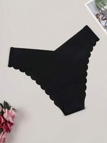 Culotte de bikini pour femmes, imprimé léopard sexy avec lettrage sur les lèvres, doux, respirant et confortable, polyvalent