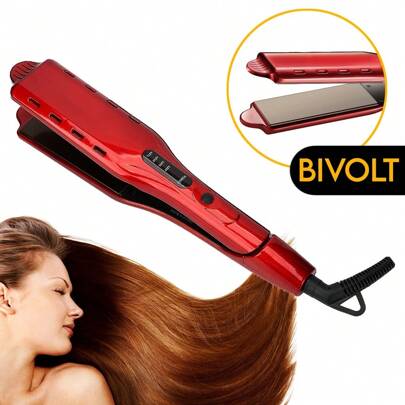Prancha Chapinha de Cabelo Bivolt 110V/220V Profissional Cerâmica