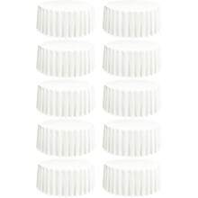 10 Pack Ivory Round Tablecloths,120 Inch Round Table Cloth Washable And Reusable Stain And Wrinkle Resistant Polyester Fabric For Wedding Party Banquet Camping Restaurant Decoration - Ivory - View 1