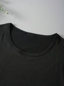 Women T-Shirts - Black - View 4