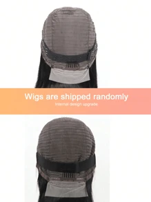 时尚短直发鲍勃假发，侧分透明蕾丝前部 11*4*0.5 真人发质侧分 180% 密度自然假发，适合所有种族女性