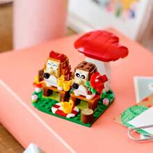 LEGO 40711 Hedgehog Picnic Creative Series Men's And Women's Puzzle Assembly Building Blocks Toy New Year Gift