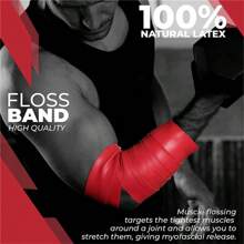 2 Stücke Muskel-Kompressions-Floss-Band, Übungsband, vielseitig einsetzbare elastische praktische Fitnessbänder für Gelenkstabilitätstraining, Druckverbände, Knöchel-Muskel-Aufkleber, fördern die Beweglichkeit