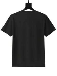 Women's Tyler, The Creator 'ChromaNova' Album Art Print T-Shirt - 100%, Breathable & Comfortable, Short Sleeve, Crew Neck, Casual Sporty Style, Ideal For Outdoor Activities - Black - View 2