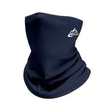 1/2 Uds.Calentador térmico de terciopelo para correr, bufanda para esquiar, montar en Snowboard, hombres y mujeres, deportes de invierno, senderismo, Bandana para ciclismo - gris oscuro 2 piezas - Ver 4