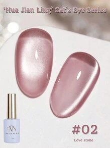 MIANEL 12毫升/瓶 冬季热销花状缎面猫眼凝胶指甲油 2026新款冰透明裸色玻璃珠猫眼石指甲油 白色指甲油 美甲用品 粉色指甲油 蓝色指甲油 新年指甲油 冬季指甲油套装 纯色指甲油 美甲用品 美甲沙龙专用 - 彩色 - 查看 21