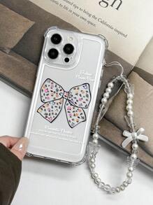 1 Ốp lưng điện thoại in hình bướm dày bốn góc TPU chống rơi, có dây đeo thanh lịch, tương thích với iPhone 11, 12, 13, 14, 11 Pro Max, 12 Pro Max, 13 Pro Max, 14 Pro Max, XR, 15, 15 Pro, 15 Pro Max, Series - Nhiều màu - Xem 1