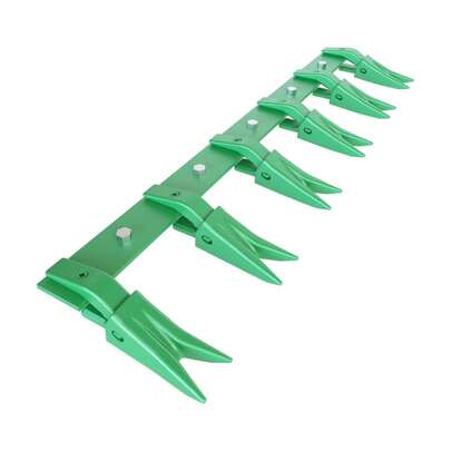 46/49/53/57"Home Tool Bucket Tooth Bar,Heavy Duty Tractor Bucket Teeth Bar For Sub-Compact Tractor Loader, 4560 Lbs Load-Bearing, Fits Bucket Cutting Edges Sized 1/2" Or Less With No Drilling Required