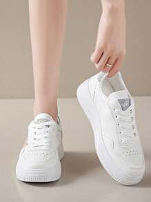 Zapatos Ortopedicos Mujer Con Plataforma Tenis Casuales Dama Zapatos De Moda Son Suaves Y Cómodo 3cm - Rosa - Ver 4