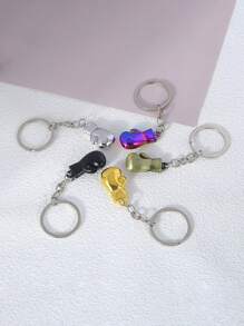 1pc Boxing Glove Keychain, As Fitness Center Member Activity Gift, Imitating Gym Equipment Keychain Pendant - Multicolor - View 8