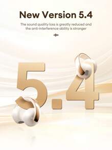 Auriculares Bluetooth Lenovo LP38, estilo intrauricular con calidad de sonido envolvente, audio direccional 5.4, micrófono para llamadas, deporte, carrera, música, juegos, larga duración de batería, aislamiento pasivo del ruido, inalámbrico para smartphones y tabletas - Blanco - Ver 5