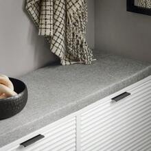 SoBuy FSR147-W, Hallway Shoe Bench Shoe Rack Shoe Cabinet With 2 Flip-Drawers And Seat Cushion - White - View 6