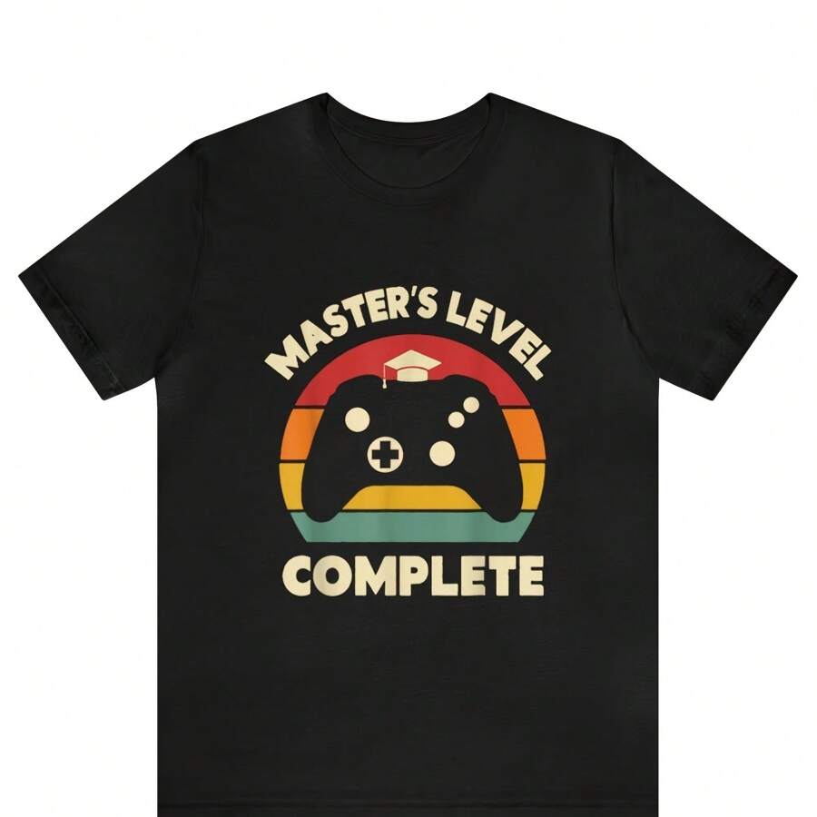 Master's Level Complete, Graduation GIft, Masters Degree, Masters Graduation, College Graduation, Masters Grad Gift, Graduate GIft, 2024 - Black - View 1