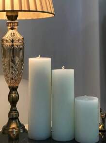 Juego de molde de plástico cilíndrico redondo de 15 cm de largo (5,91 pulgadas) para hacer velas de aromaterapia DIY, decoración del hogar, artesanía y regalos de boda - transparente - Ver 3