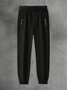 1pc Teenage Boys/Teen Boy Casual Loose Drawstring Harem Pants, Outdoor Streetwear, Spring/Autumn