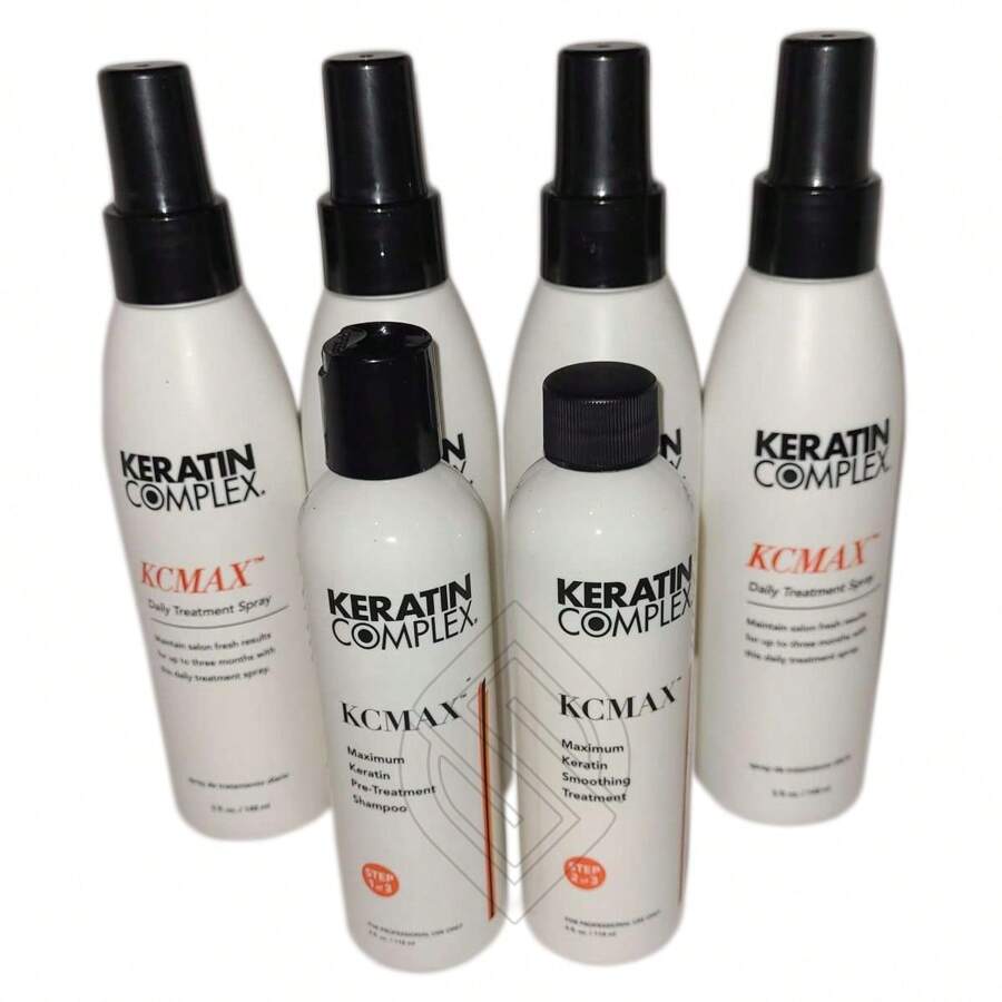 KCMAX Maximum Keratin Smoothing System Pre-Treatment Shampoo Smoothing ...