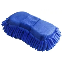 Polyester Clink Sponge With Chenille Fabric Gripper For Washing Cars - Bộ 2 chiếc - Xem 2