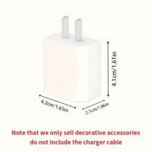 5pcs/Set 3D Cartoon Pink Paw Print TPU Charging Adapter Protector Case Compatible With Apple 18W/20W Adapter, Ideal Gift For Girlfriend, Valentine's Day