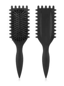 2025 New Curl Defining Brush – No-Pull Curl Brush For Curly Hair, Anti-Frizz Detangling & Styling Tool For Perfect Curls - Multicolor - View 17